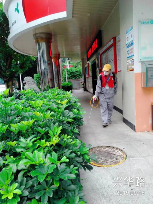 中亿远环保科技对南湾街道开展病媒生物防治工作